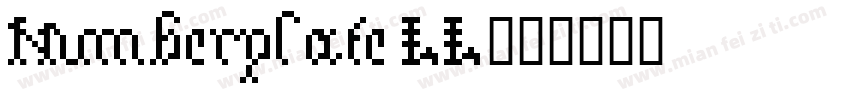 Numberplate LL字体转换
